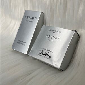 TRUMP SOAP AND SHOWER CAP/Hair Tie